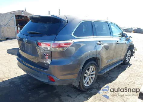 2015 Toyota Highlander Le from USA, damaged, VIN 5TDZARFH3FS013532